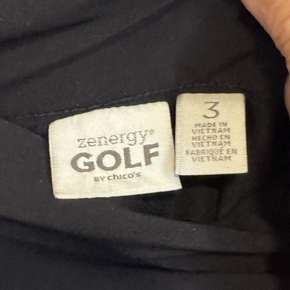 Black golf skort - Picture 3 of 3